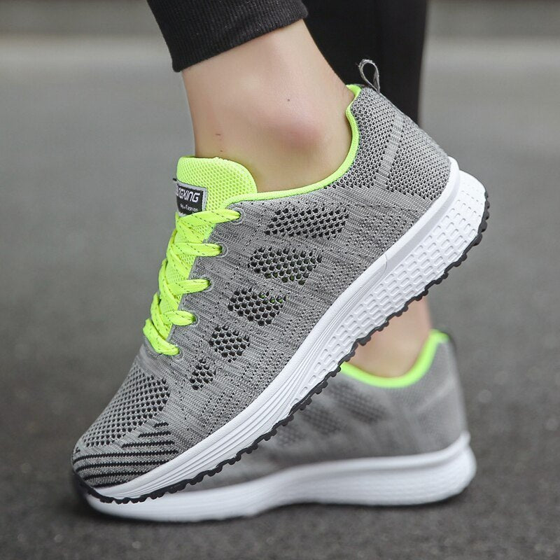 Sarah | Sneakers ortopediche con lacci, alla moda e traspiranti