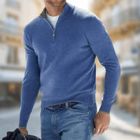 Tobias | Lightweight and Comfortable Quarter-Zip Knit Sweater