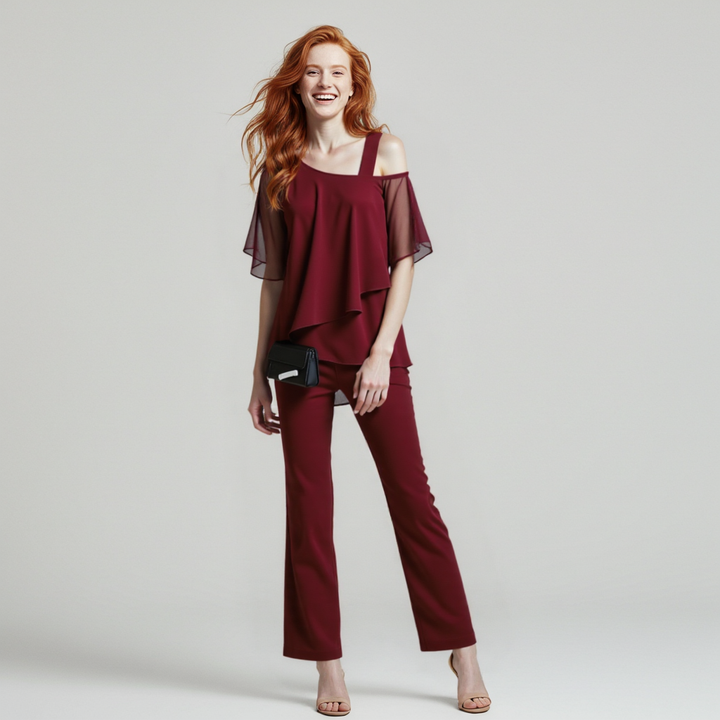 Stella | Sophisticated And Glamorous Two Piece Set