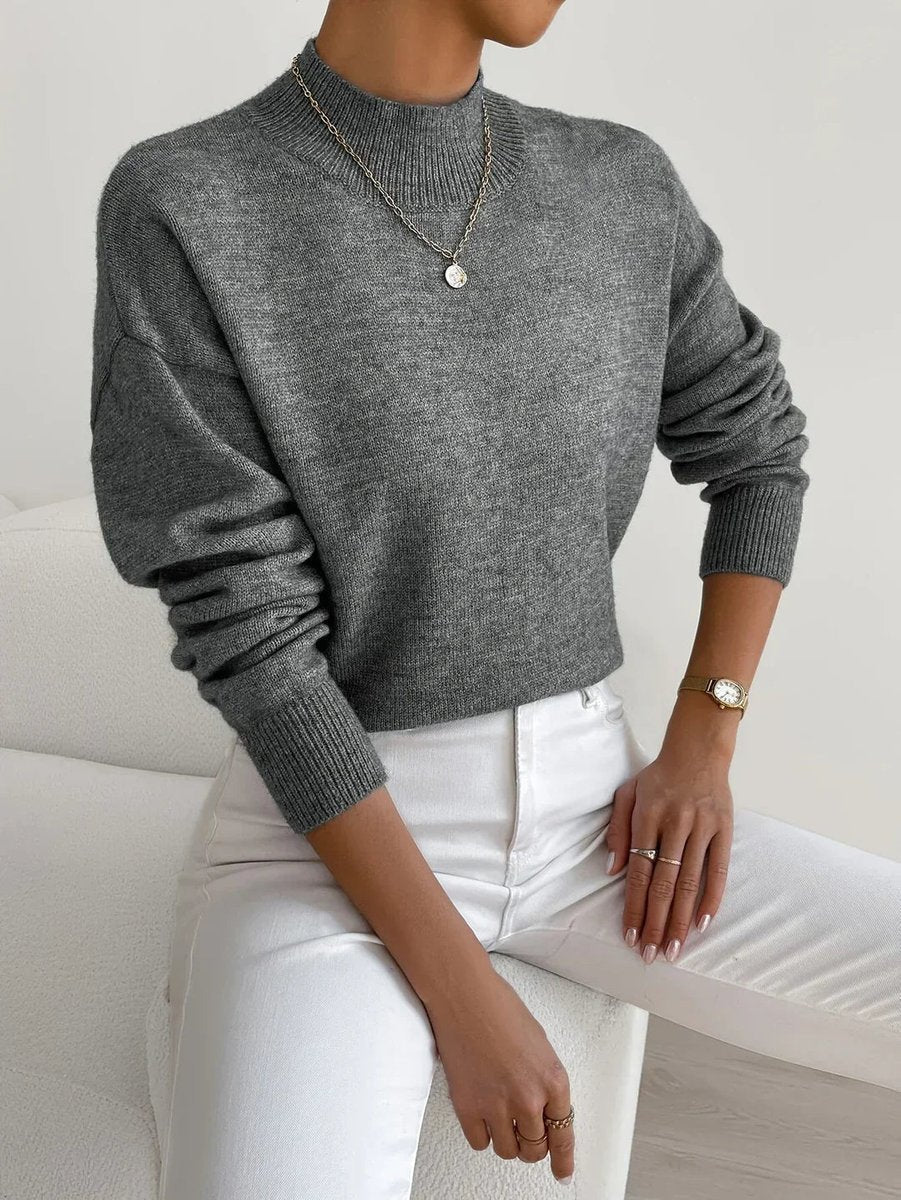 Elisabeth | Turtleneck Sweater – Relaxed Fit for Women