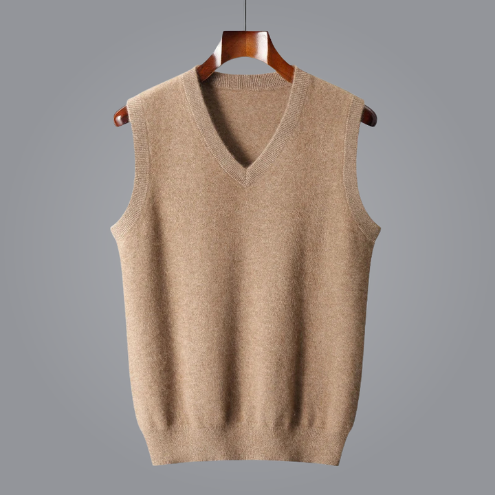 Stella | Elegant And Lightweight Cashmere Knit Vest