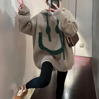 Amelia | Relaxed and Stylish Oversized Smiley Face Hoodie