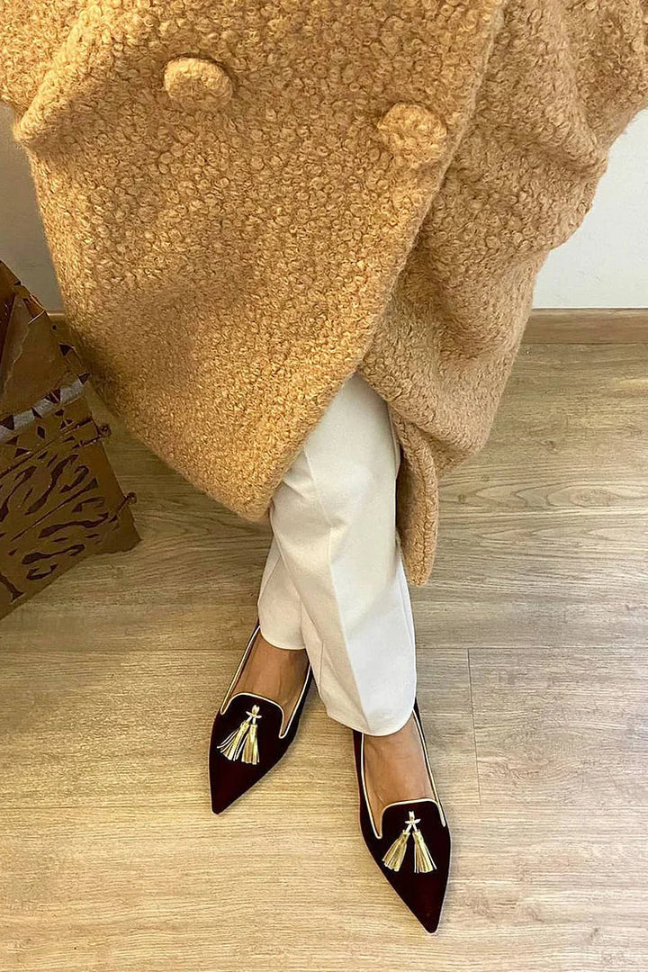 Amelie | Mocassins à pampilles confortables et tendance