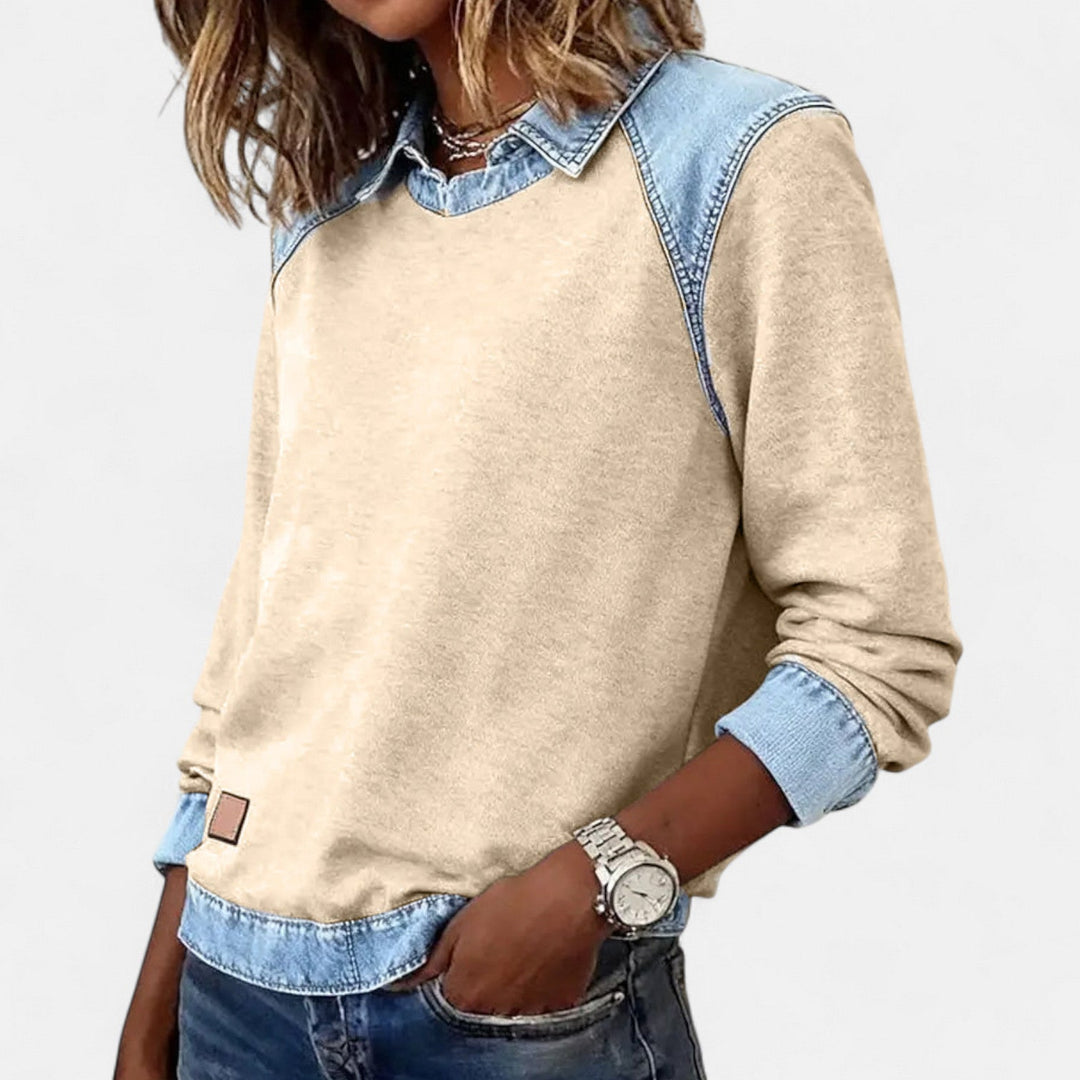 Isabella | Moderanes und bequemes Strick-Sweatshirt mit langen Ärmeln
