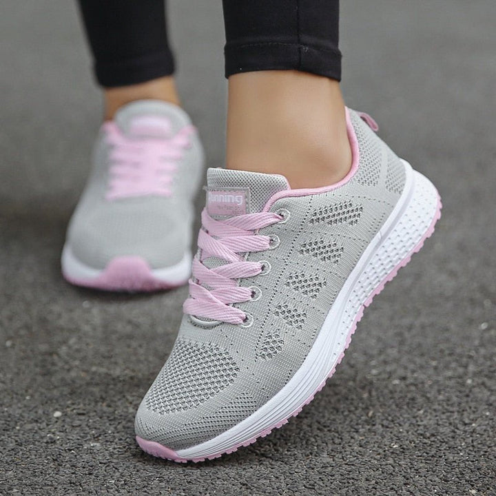 Sarah | Sneakers ortopediche con lacci, alla moda e traspiranti