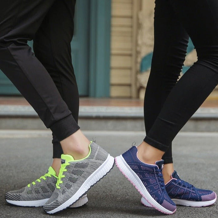 Sarah | Sneakers ortopediche con lacci, alla moda e traspiranti