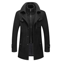 Arthur | Manteau raffiné et moderne en laine, coupe ajustée