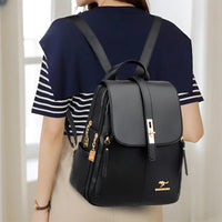 Isabella | Stilvoller und praktischer Premium-Lederrucksack