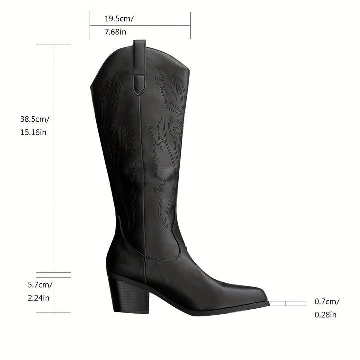 Valentina | Elegante und bestickte Western-Cowboystiefel