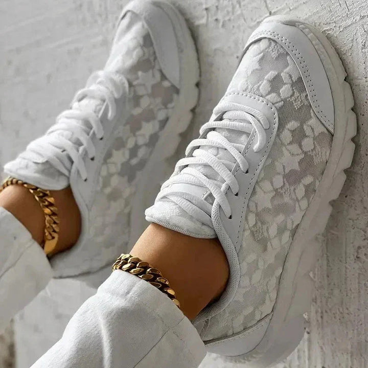 Emma | Relaxed And Breathable Orthopedic Mesh Slip-On Sneakers