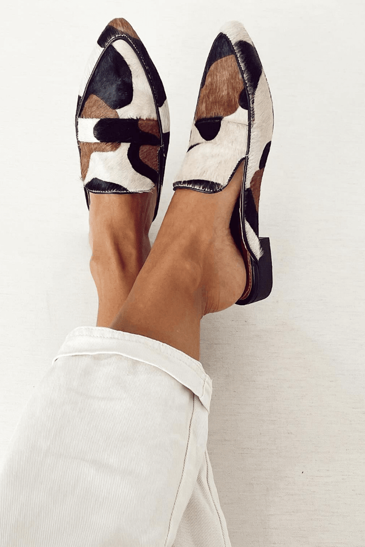 Stella | Mocassins à imprimé animal, tendance et polyvalents