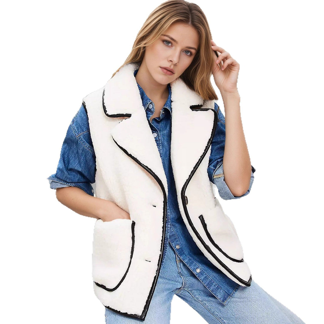 Emma | Gilet utility in bouclé elegante e confortevole