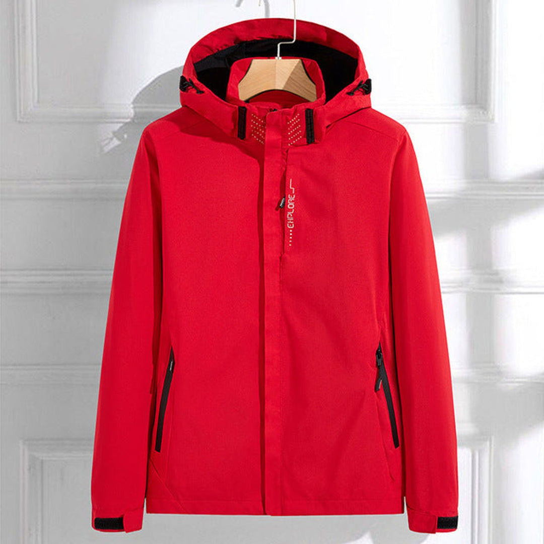 Amelia | Stylish and Reliable Hooded Waterproof Rain Jacket