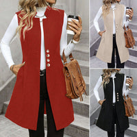 Elena | Chic And Sophisticated Tailored Button Vest