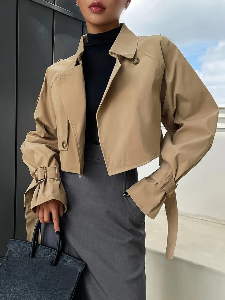 Sofia | Chic And Modern Short Trench Coat