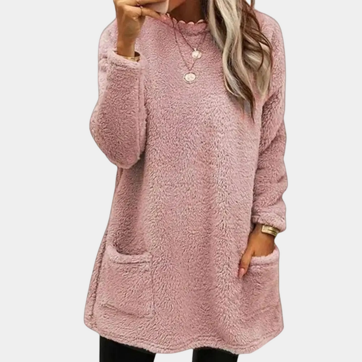 Angelika | Sweat-shirt décontracté et confortable avec poches