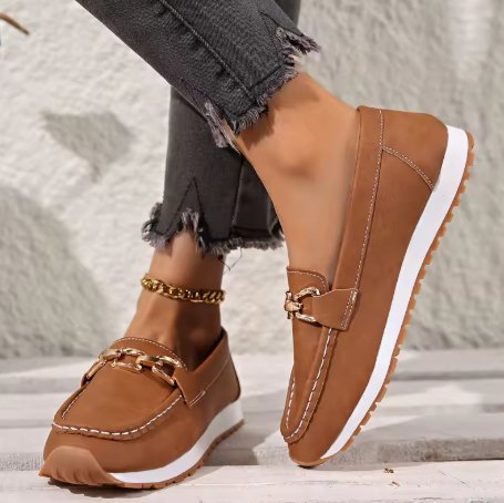 Julia | Zeitlose und bequeme orthopädische Slip-on-Loafer