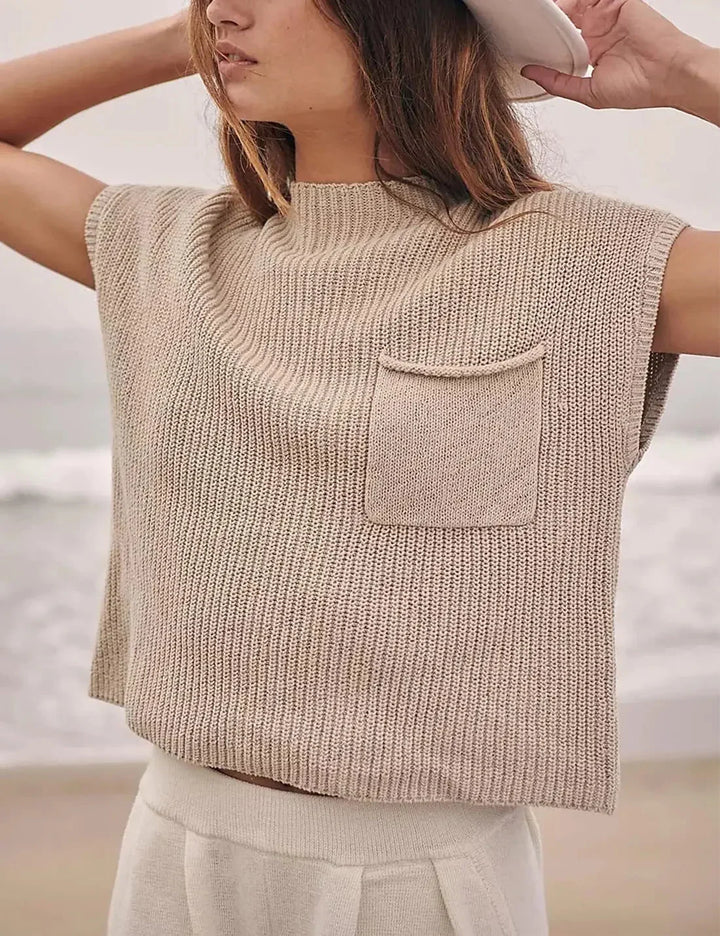 Sienna | Gilet cardigan en maille élégant et confortable pour tous les jours