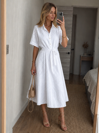 Sophia | Abito midi estivo elegante e sofisticato