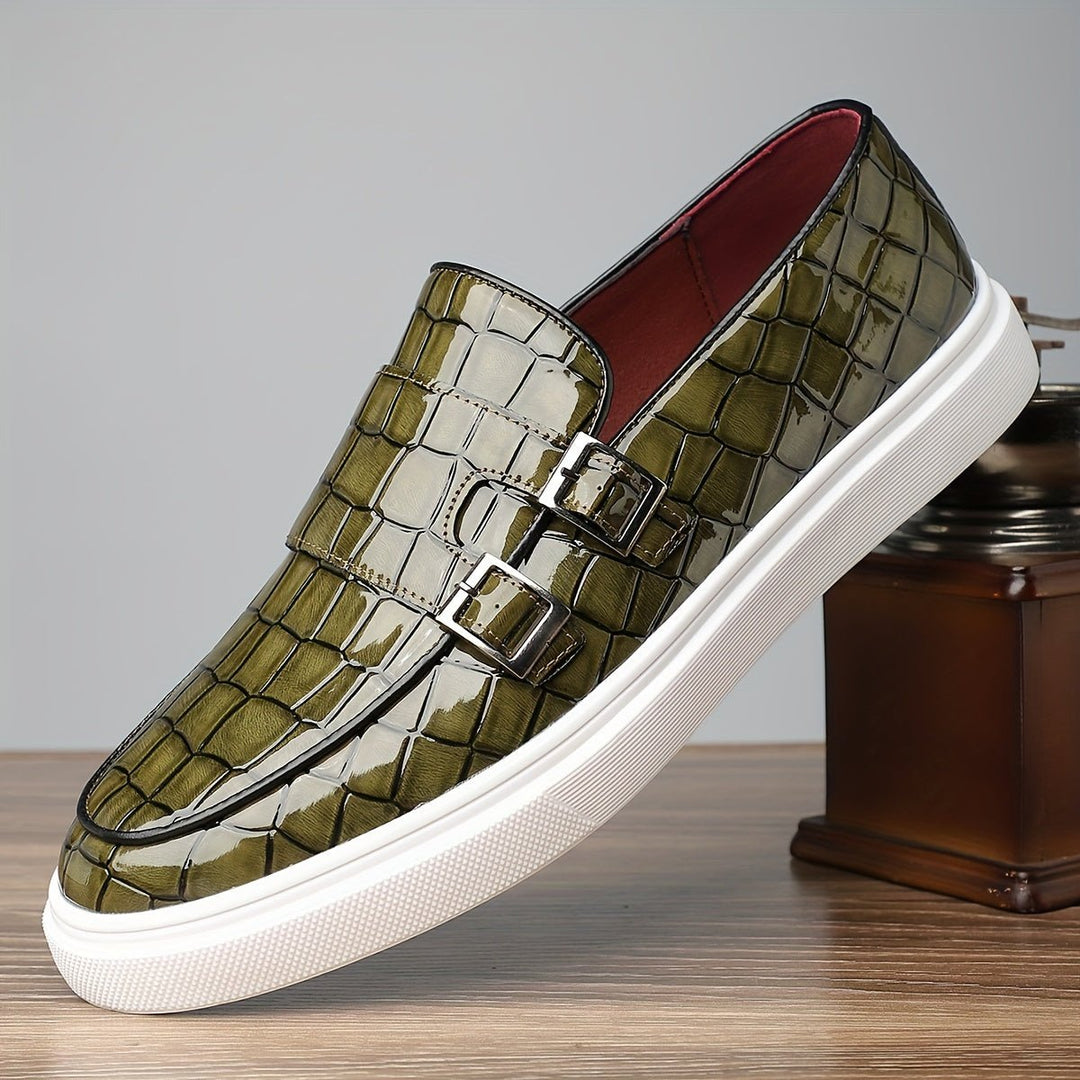 Xavier | Textured Loafers – Stylish Slip-On Design for Men
