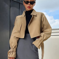 Sofia | Chic And Modern Short Trench Coat