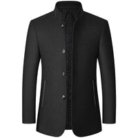 Sebastian | Trench-coat raffiné et élégant à col montant