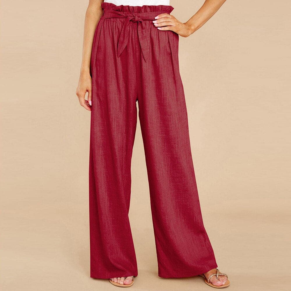 Emma | Elegant and Versatile High-Waisted Wide Leg Pants