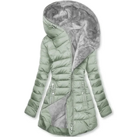 Jennifer | Manteau d’hiver moderne et douillet en fausse fourrure