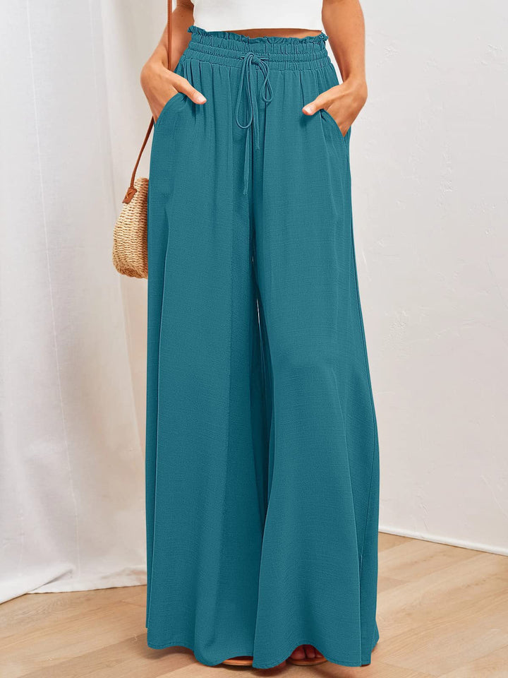 Stella | Pantaloni palazzo freschi e confortevoli a gamba larga