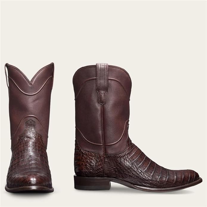 Alice | Classic and Comfortable Textured Leather Boots
