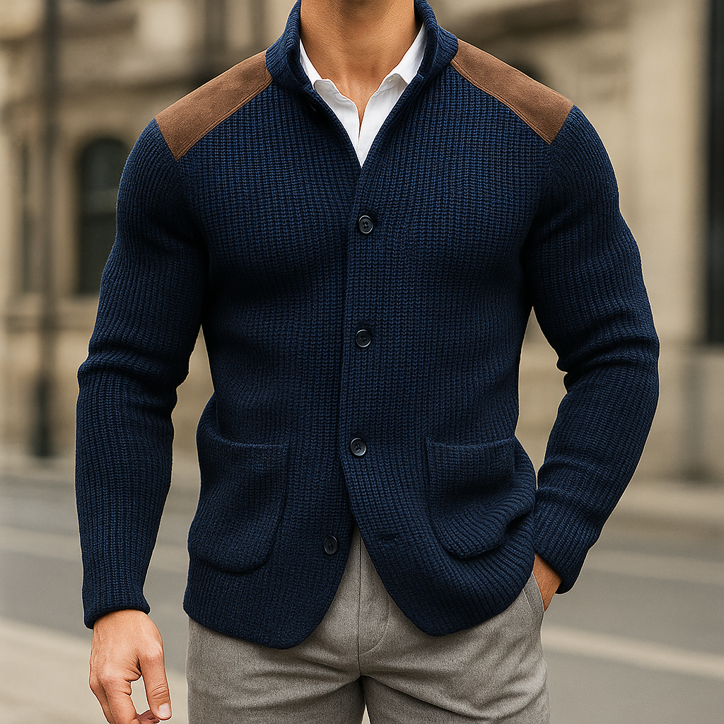 Martin | Blazer décontracté pour homme en maille texturée