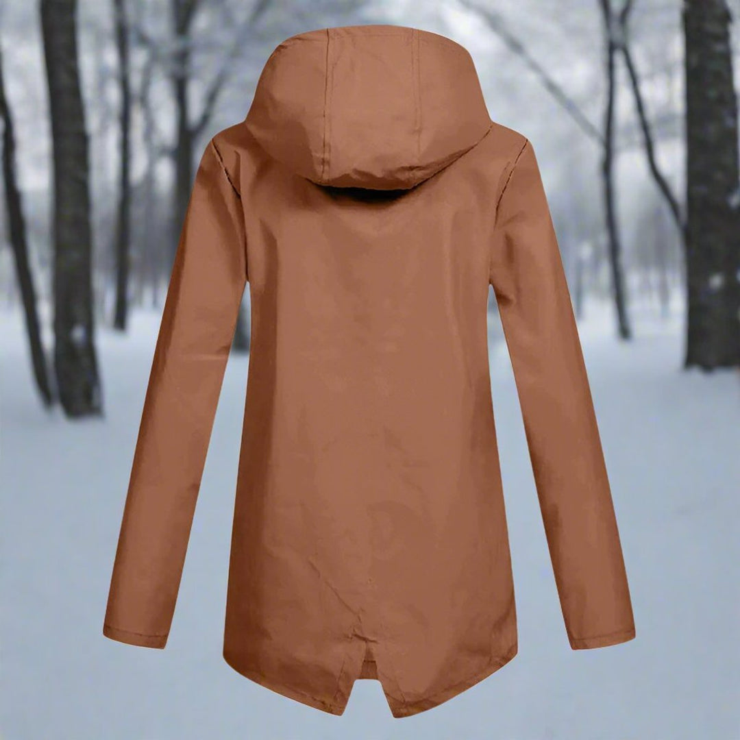 Nora | Lightweight and Stylish Hooded Waterproof Rain Jacket