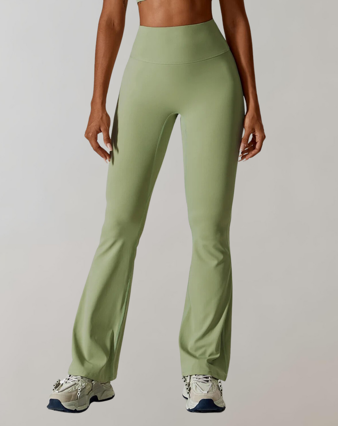 Olivia | Athletic And Elegant High-Waist Wide Leg Yoga Pants