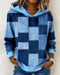 Martina | Stylish And Cozy Women's Patchwork Hoodie
