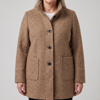 Nora | Warmer und bequemer langer Woll-Trenchcoat
