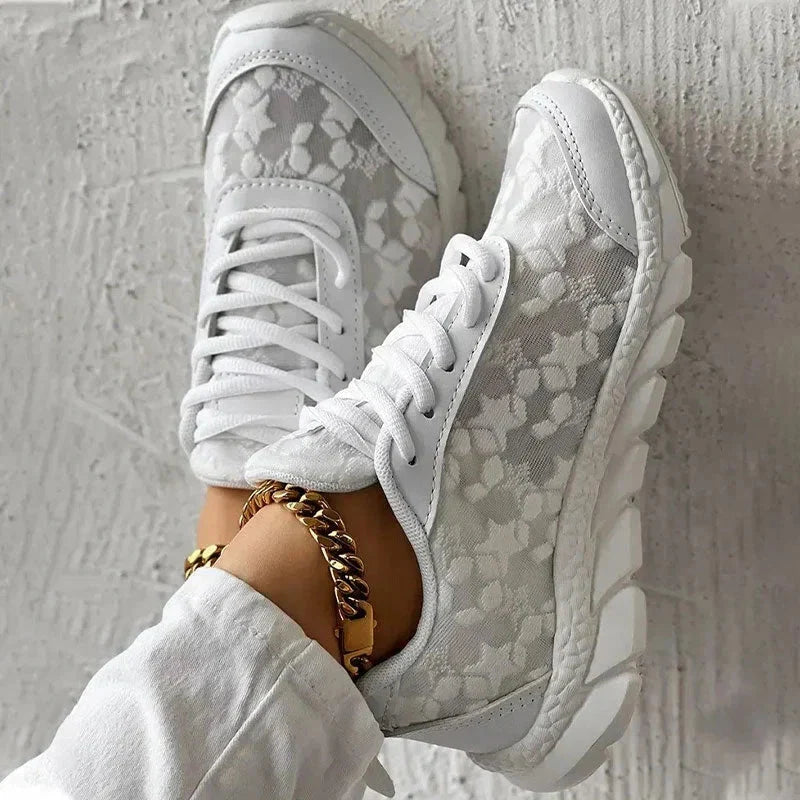 Emma | Relaxed And Breathable Orthopedic Mesh Slip-On Sneakers