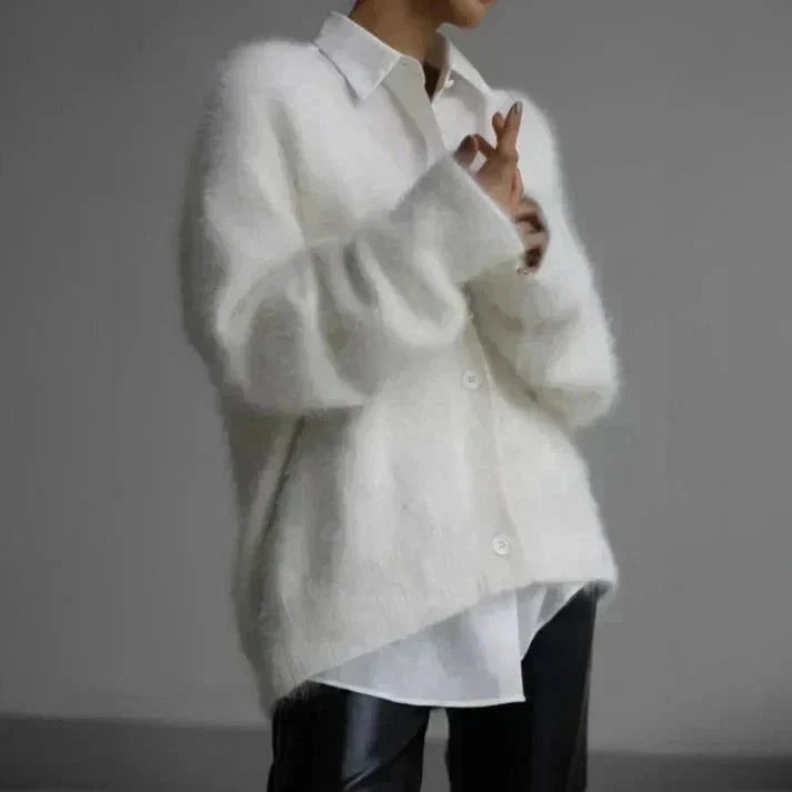 Emily | Cardigan in maglia morbido ed elegante con scollo a V