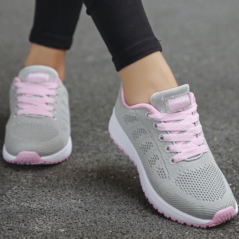 Sarah | Sneakers ortopediche con lacci, alla moda e traspiranti