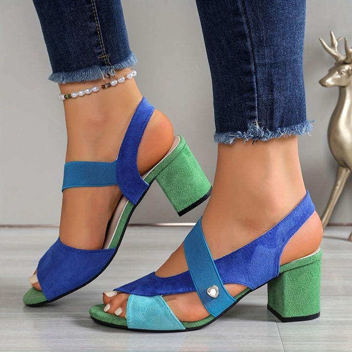 Kimberly | Orthopedic Comfort Block Heels – Elegant Supportive Style for Women