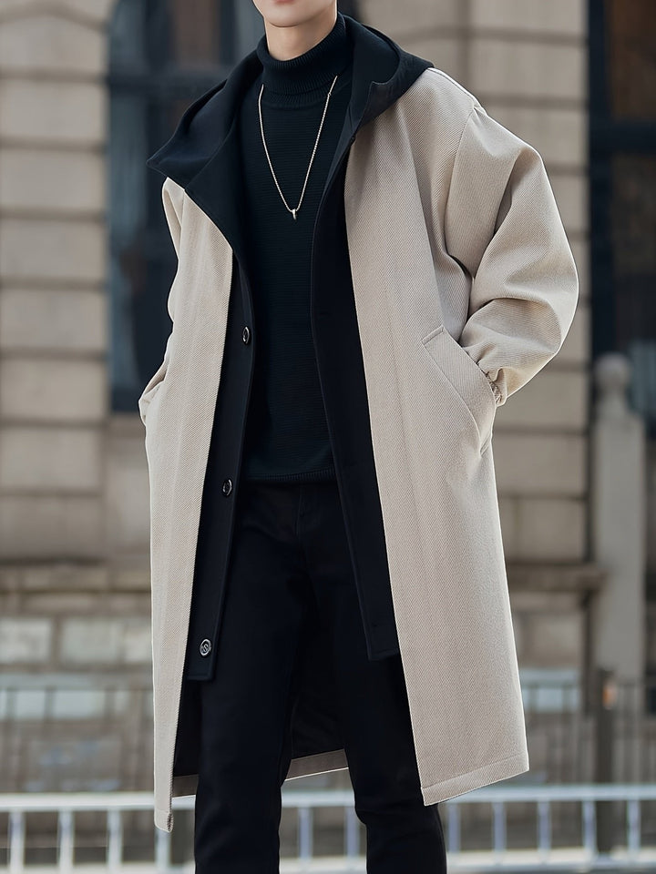 Harrison | Hooded Longline Coat – Timeless Style for Women