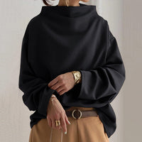 Laura | Maglione oversize comodo e confortevole con collo alto