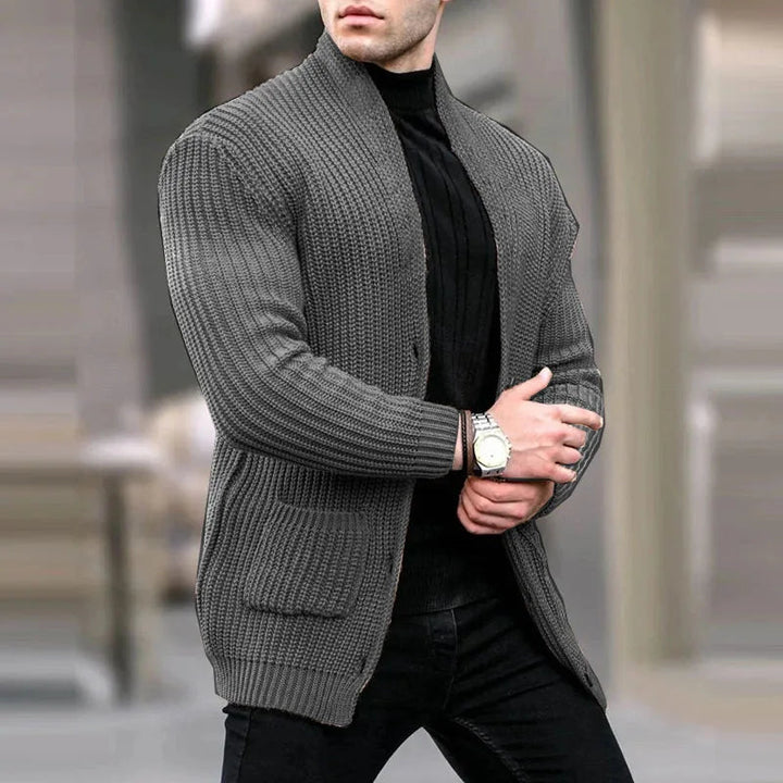 Victor | Moderner und lässiger Utility-Strickcardigan