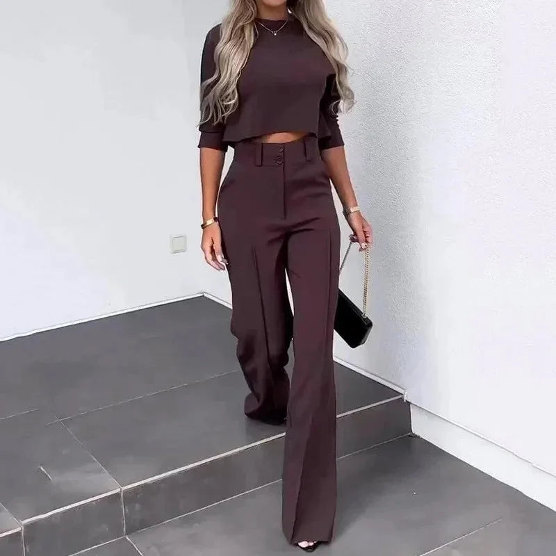 Harper | Sophisticated And Tailored Women's Two Piece Set
