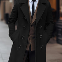Marcus | Classic and Sophisticated Double-Breasted Trench Coat