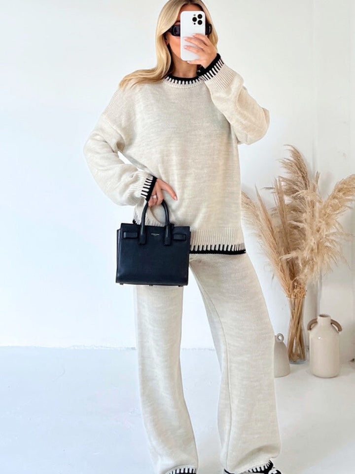 Stella | Completo due pezzi da donna in maglia caldo e alla moda