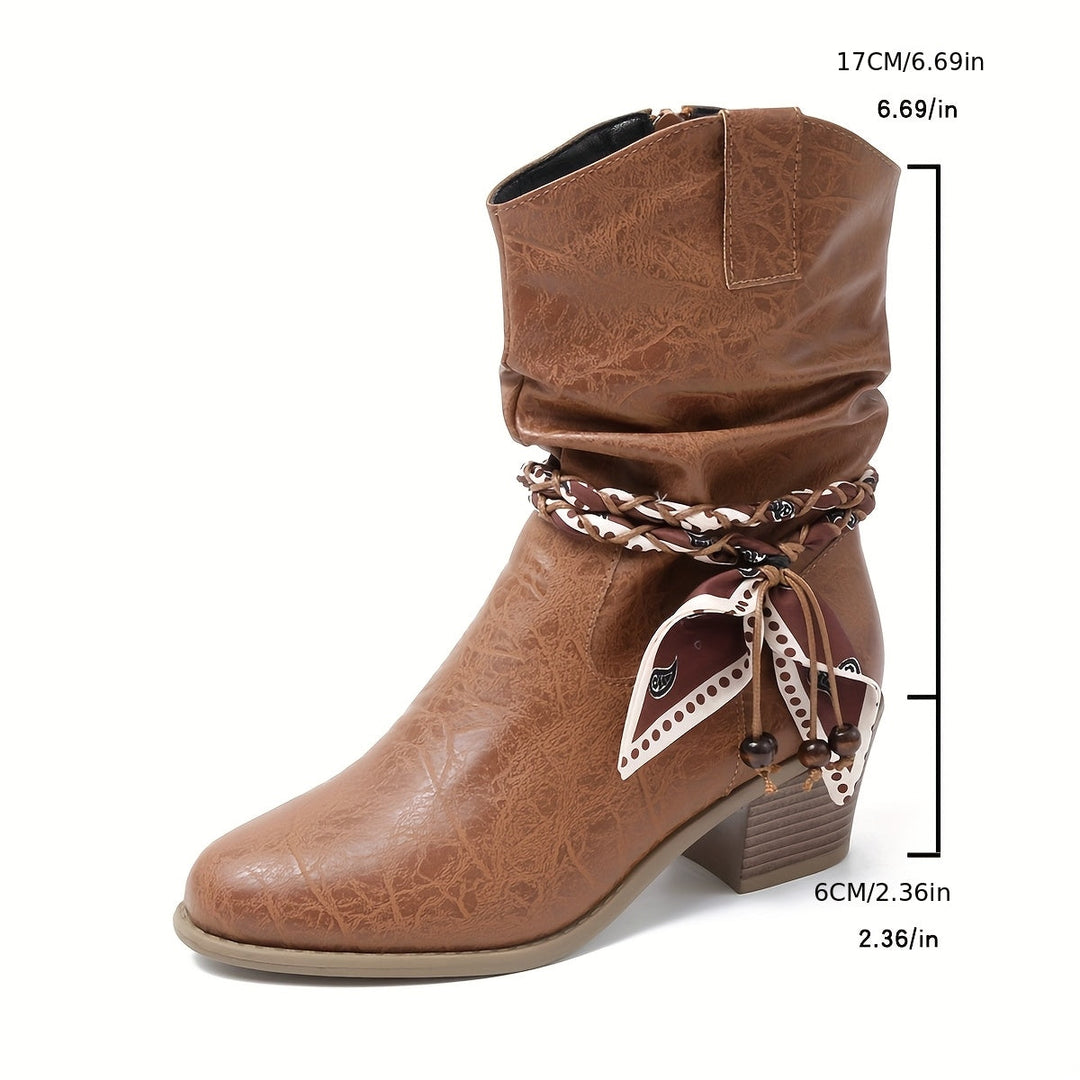 Sophia | Elegante und stilvolle Slouch-Stiefeletten