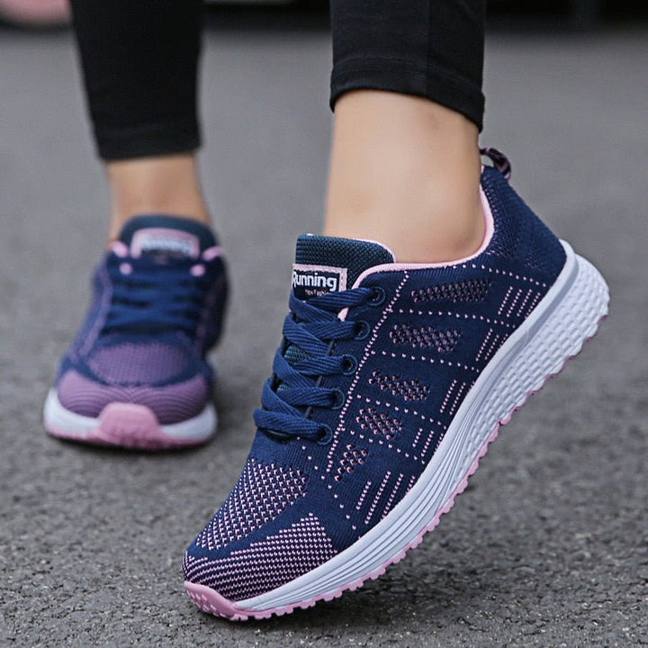 Sarah | Sneakers ortopediche con lacci, alla moda e traspiranti