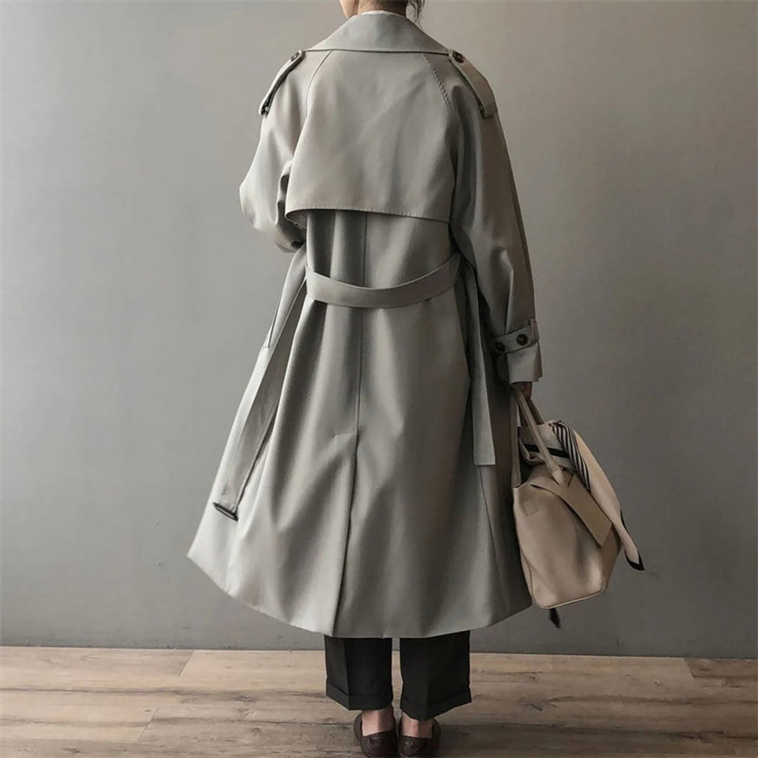 Elizabeth | Trench doppiopetto classico e idrorepellente