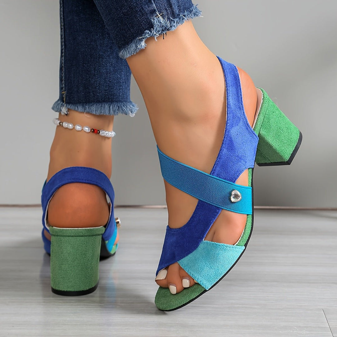 Kimberly | Orthopedic Comfort Block Heels – Elegant Supportive Style for Women