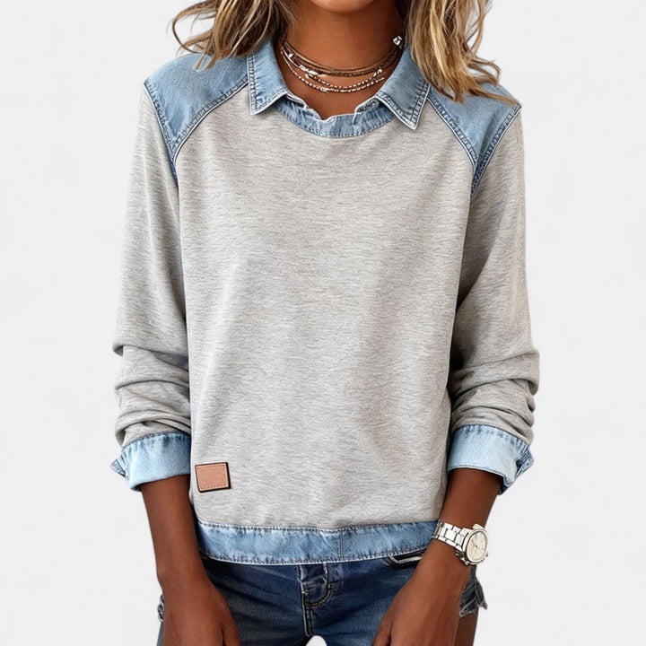 Isabella | Moderanes und bequemes Strick-Sweatshirt mit langen Ärmeln